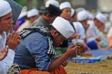 Warga dan Santri di Pamekasan Gelar Shalat Istisqa agar Hujan Segera Turun