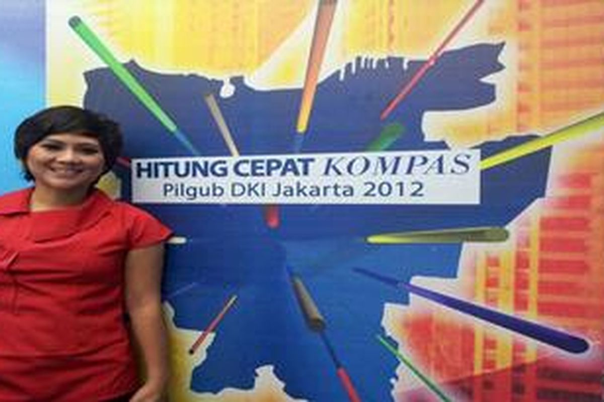 Cindy Sistyarini, presenter Kompas TV