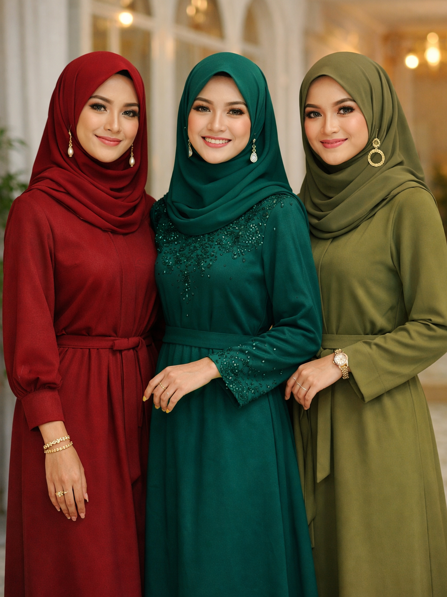 Tren Baju Lebaran 2026: 10 Warna Paling Cocok untuk Kulit Sawo Matang, Bikin Wajah Auto Cerah.