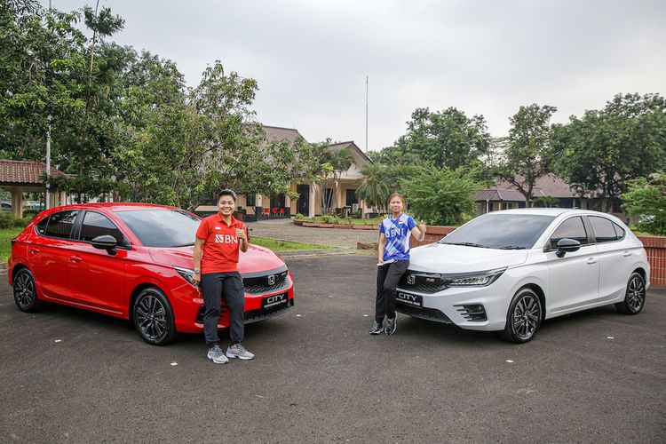 City Hatchback RS resmi jadi milik Greysia Polii dan Apriyani Rahayu