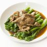 Resep Ca Kailan Daging Sapi ala Restoran Chinese Food