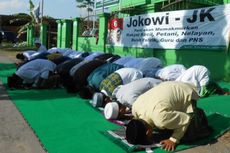 Jokowi-JK Unggul, Santri Demak Sujud Syukur