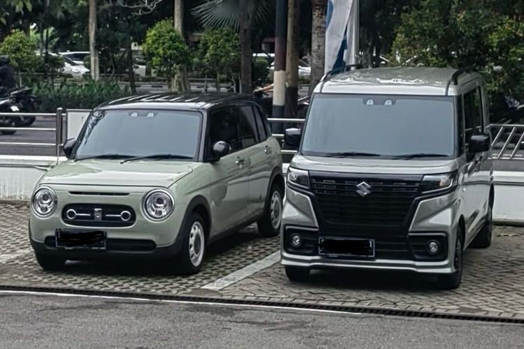 Dua mobil baru Suzuki yang sedang dites di Indonesia 