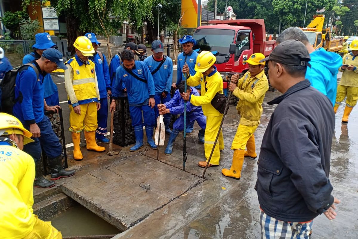 Wali Kota Jakarta Pusat, Bayu Meghantara di Taman Ismail Marzuki, Jakarta Pusat, Sabtu (18/1/2020)