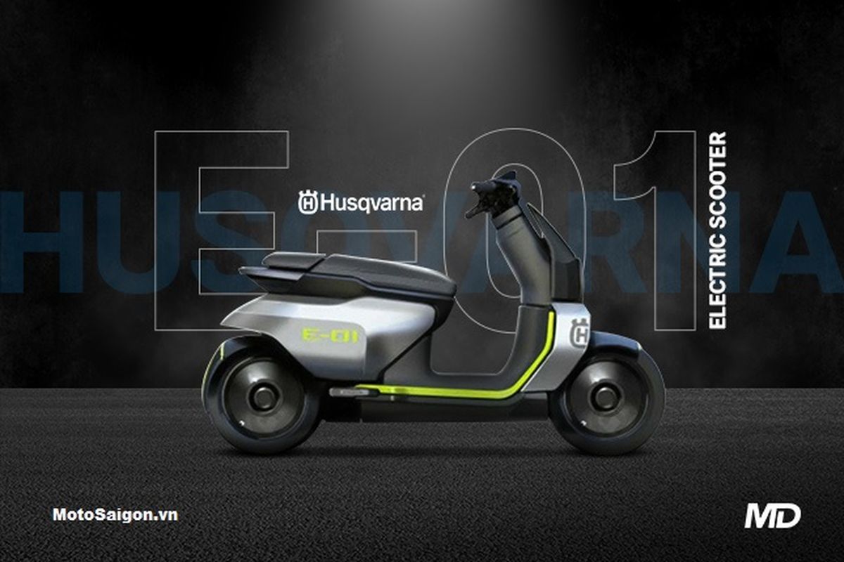 Skuter listrik Husqvarna E-01