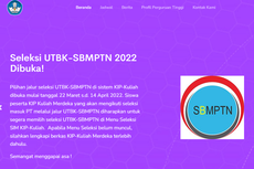 Pilih Prodi Jalur SBMPTN 2022, Ini yang Harus Dipertimbangkan