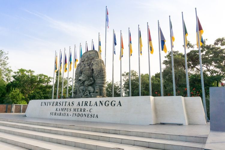 Foto kampus Universitas Airlangga.