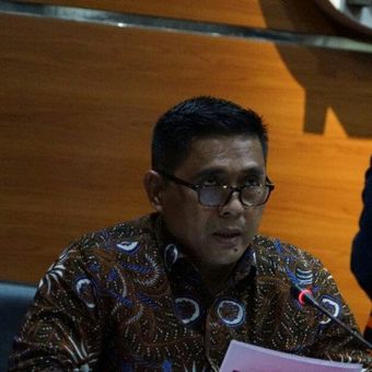 Deputi Penindakan KPK Karyoto saat jumpa pers di Gedung KPK, Jakarta, Jumat (23/10/2020) terkait penahanan Wali Kota Tasikmalaya Budi Budiman. 