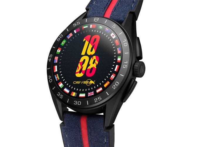 Jam tangan TAG Heuer X Oracle Red Bull Racing.