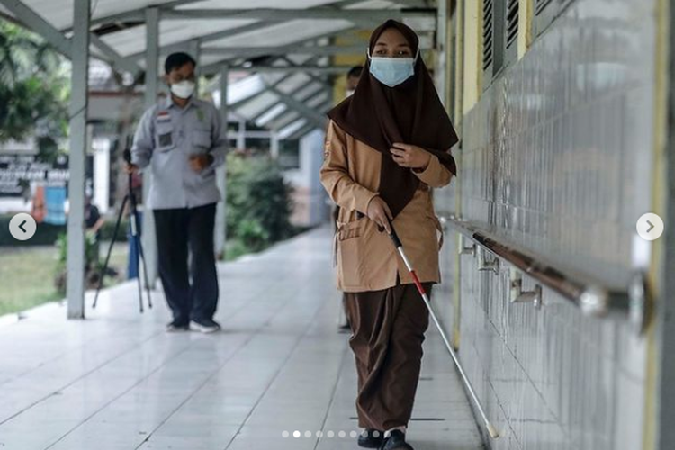 SLBN A Pajajaran ditunjuk sebagai sekolah piloting pelaksanaan PTM terbatas di Kecamatan Cicendo, Bandung, Jawa Barat.