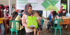 Bekerja Sama dengan Komunitas Muslim Selandia Baru, Dompet Dhuafa Hadirkan Pos Gizi di Garut