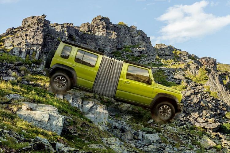 April Mop, Suzuki Pamer Jimny 5-Pintu Versi Gandeng