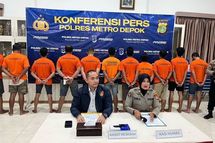 11 Orang yang Diduga Merusak Rumah di Depok Ditetapkan Tersangka