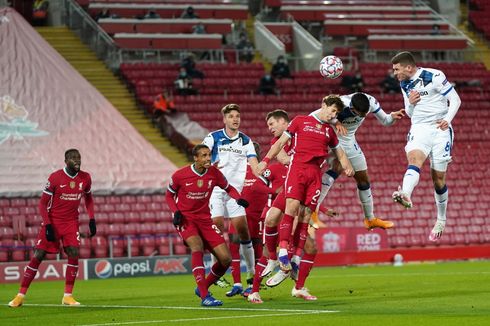 Babak I Liverpool Vs Atalanta, Nihil Gol pada 45 Menit Pertama 