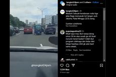 Video Viral, Perilaku Ekstrem Bajaj Masuk Tol dan Lawan Arah