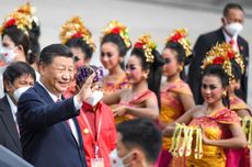 Bangganya Siswa SMK Tunjukkan Kesenian Bali ke Presiden China