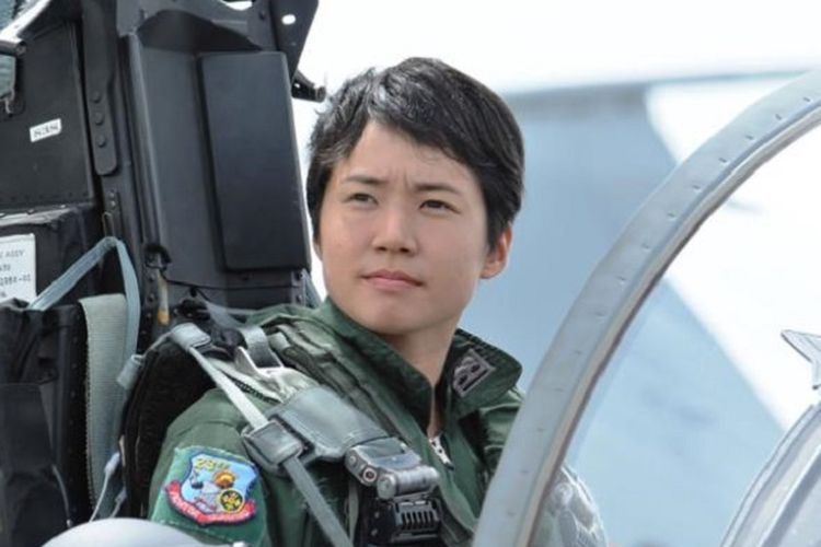 Misa Matsushima, pilot perempuan pertama jet tempur Jepang.