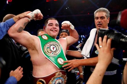 Andy Ruiz Jr Usung Misi Bangkit Usai Kalah dan Terlalu Banyak Pesta