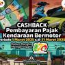 Warga Jogja yang Bayar Pajak Kendaraan Bulan Ini Bisa Dapat Cashback