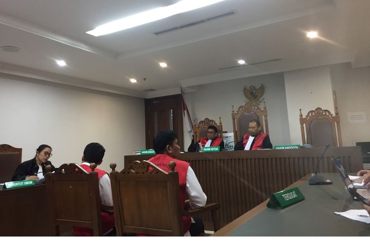 Rendy Bugis di Pengadilan Negeri Jakarta Pusat, Kamis (5/9/2019).