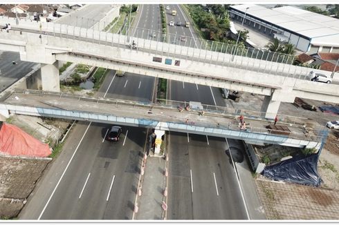 Hati-hati Lintasi Tol Padaleunyi, Ada Pembongkaran Overpass Mengger 18-21 Januari