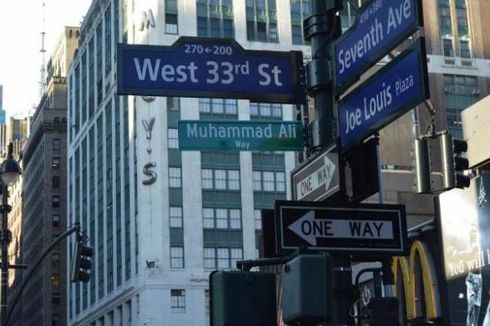 Muhammad Ali Jadi Nama Jalan di Kota New York