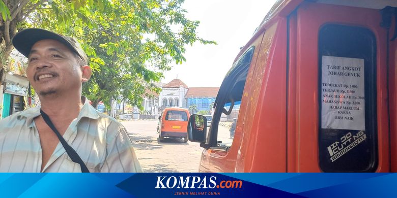 Aturan Baru Belum Terbit, Sejumlah Sopir Angkot di Semarang Naikkan Tarif secara Mandiri - Vimarsana News