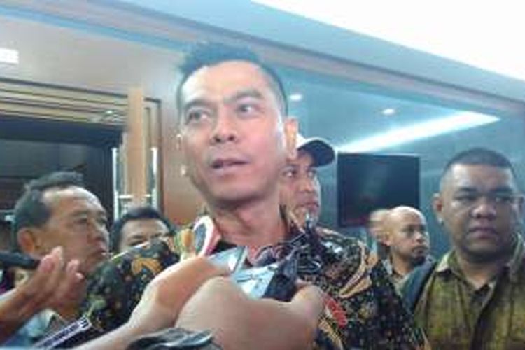 Terdakwa kasus dugaan suap raperda reklamasi dan pencucian uang, Mohamad Sanusi, usai dituntut hukuman 10 tahun penjara, di Pengadilan Tipikor, Jakarta Pusat, Selasa (13/12/2016).