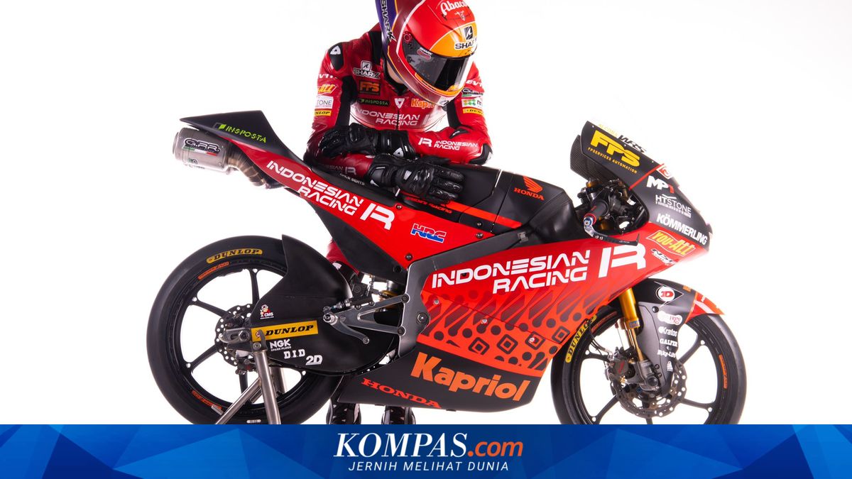 Motif Batik Indonesian Racing Moto3 Dikerjakan Desainer Helm Rossi