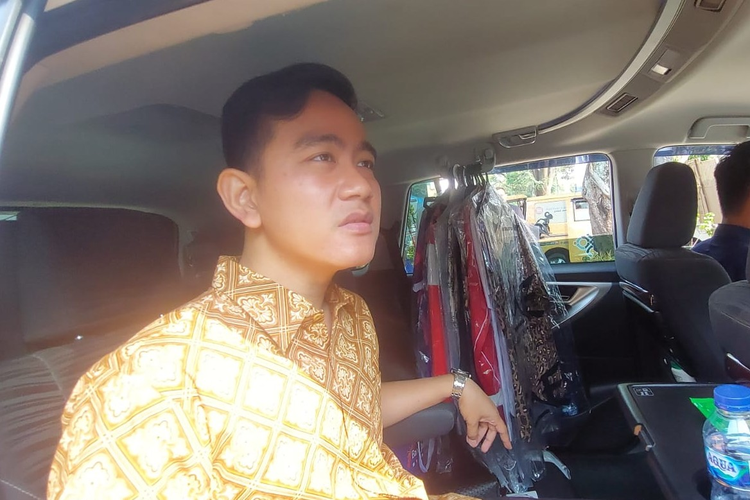 Wali Kota Solo Gibran Rakabuming Raka di Solo, Jawa Tengah, Selasa (25/7/2023).