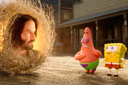 Ada Keanu Reeves di Trailer SpongeBob Movie, Jadi Apa?