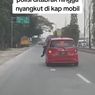 Viral Video Polisi Tersangkut di Kap Mobil yang Ugal-ugalan di Kudus