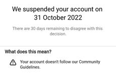 Instagram Kena Suspend Tanpa Alasan, Apakah Bisa Dipulihkan?