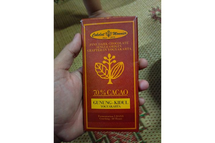 Cokelat Monnier yang bahan bakunya dari Omah Kakao Doga