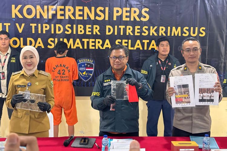 Penghasut Aksi Pembakaran Gedung Ditlantas Polda dan DPRD Sumsel Tertangkap, Motifnya Benci Pemerintah dan Polisi