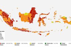 UPDATE: Sebaran 201 Zona Merah Covid-19 di Indonesia, DKI Jakarta Tidak Termasuk