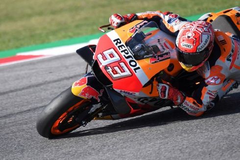 Marquez Asapi Duet Ducati di FP 2 MotoGP Aragon