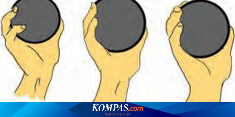 3 Cara Memegang Peluru Yang Benar Dalam Tolak Peluru Halaman All Kompas Com
