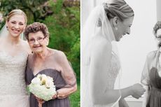 Pada Usia 89 Tahun, Seorang Nenek Terpilih Jadi Pengiring Pengantin