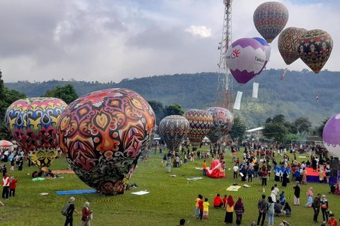 Hari Kedua Festival Balon di Kemuning, Karanganyar, Sukses
