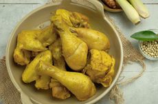Resep Ayam Goreng Bumbu Kuning Tanpa Santan untuk Stok Lauk