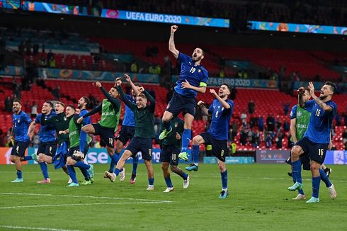 Hasil Euro 2020, Denmark-Italia Kompak Lolos dan Bikin Rekor