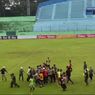Pertandingan Liga 3 di Kota Malang Ricuh, Wasit Luka Ringan