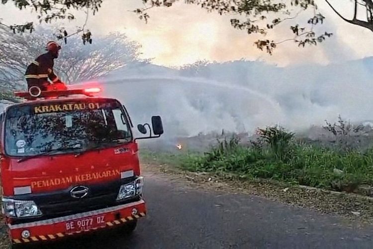 Hadapi Puncak Kemarau, 115 Hotspot Terdeteksi di Lampung