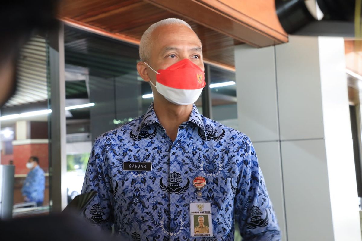 Gubernur Jawa Tengah Ganjar Pranowo