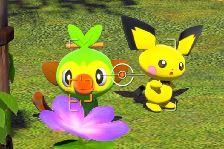 Grookey dan Pichu, dua pokemon yang akan muncul pada game Pokemon Snap