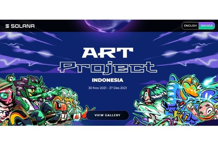 Indonesia Art Project akan berlangsung pada periode 30 November hingga 27 Desember 2021. 