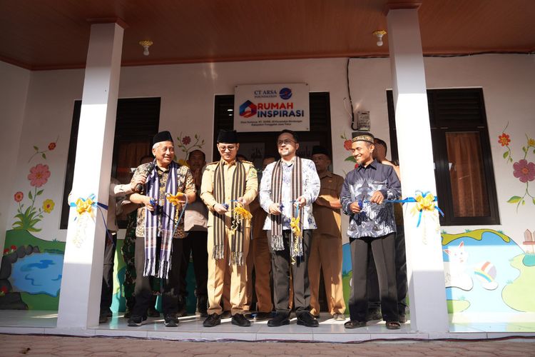 Rumah Inspirasi CT Arsa Hadir di Trenggalek, Buka Akses Belajar Anak Desa Sumurup