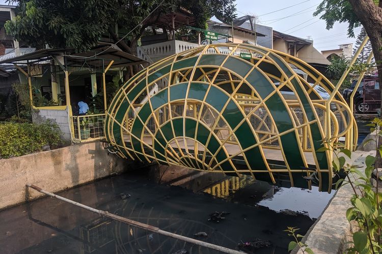 Jembatan Kerang Hijau yang Instagramable di Tugu Selatan, Koja, Jakarta Utara