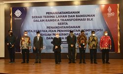 Transformasi BLK Riau, Gubernur Syamsuar Tanda Tangani Naskah Perjanjian Hibah Daerah 